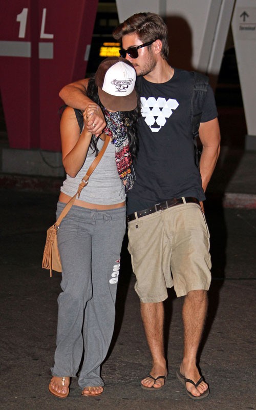 Vanessa Hudgens Kissing Zac Efron. ﻿On August 25th Zac Efron and
